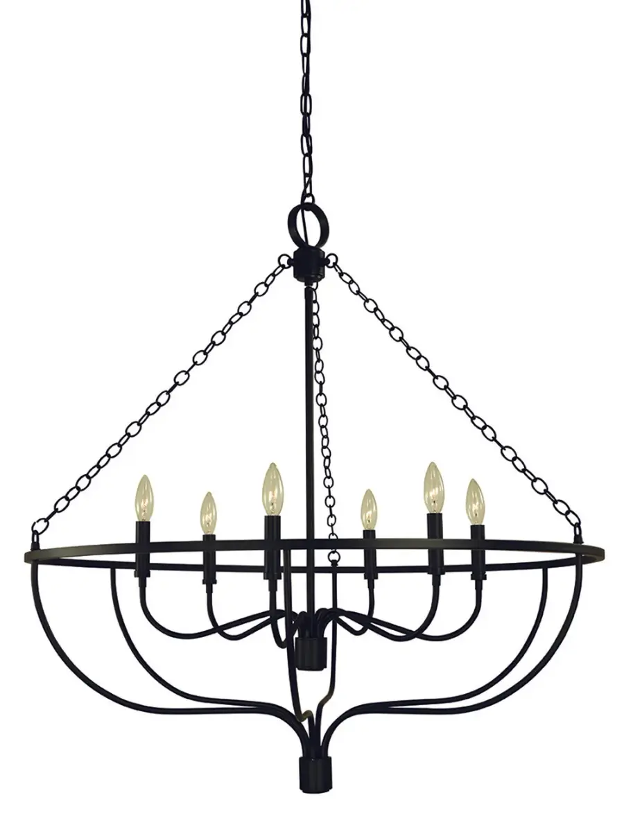 West Town 6-Light Dining Chandelier - Image 1