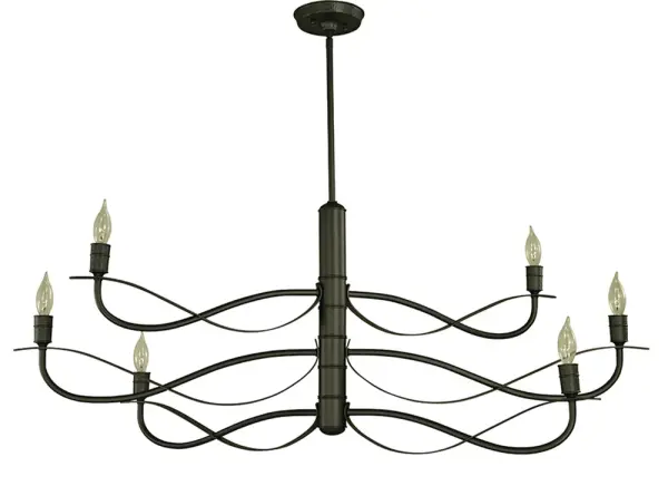 Telluride 6-Light Iron Dining Chandelier