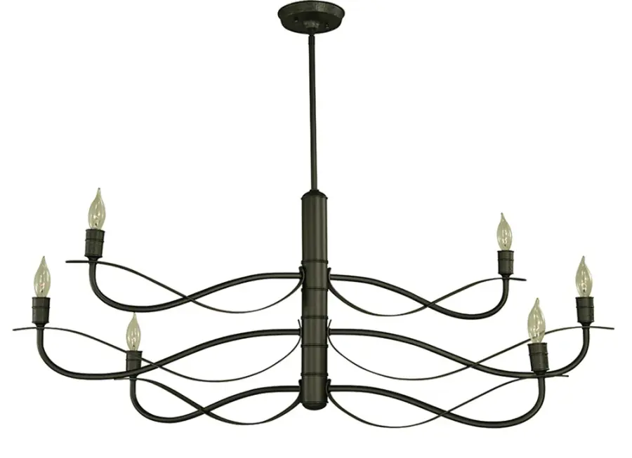 Telluride 6-Light Iron Dining Chandelier