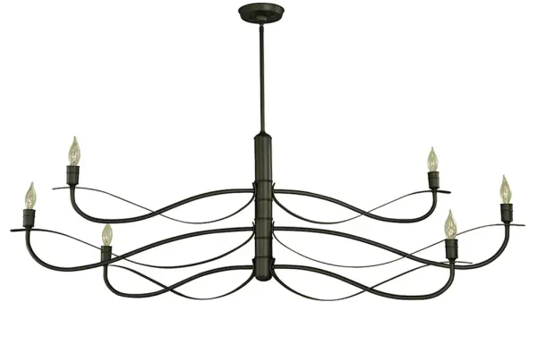 Telluride 6-Light Iron Dining Chandelier