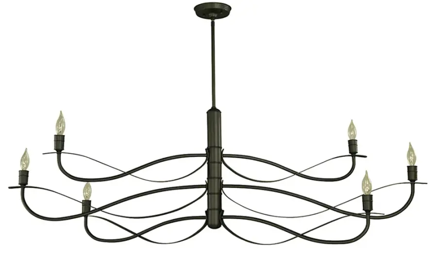 Telluride 6-Light Iron Dining Chandelier