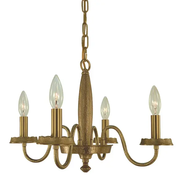 The Matera 4-Light Chandelier combines transitional elegance with practical scale, making it ideal for breakfast nooks, small dining rooms, and cozy spaces. Its brushed brass finish adds warmth while the compact 17-inch width ensures it won't overwhelm smaller tables.
