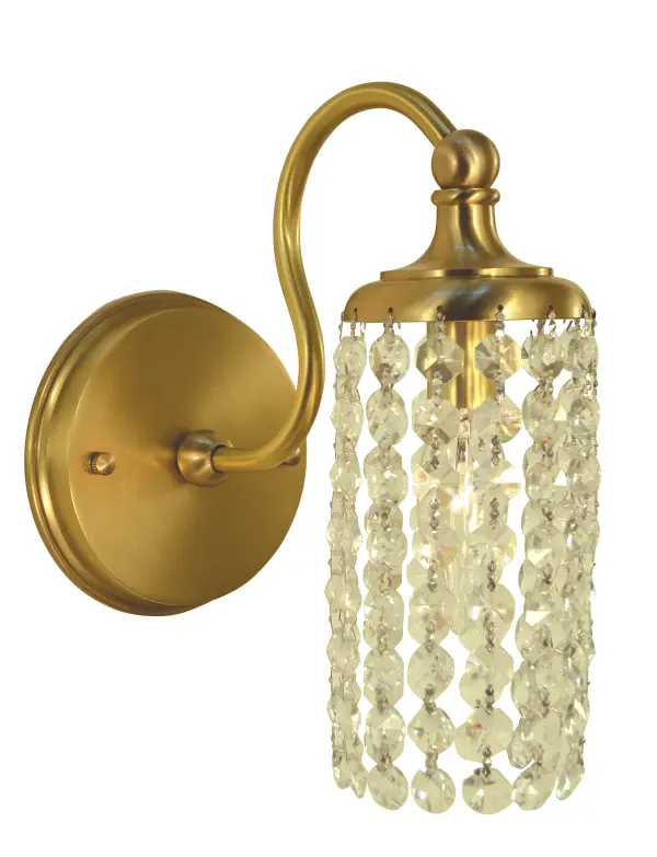 One Light Wall Sconce in Matte Black