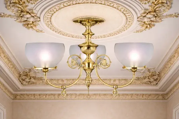 Chancery 3-Light Polished Brass Flush Mount - Image 2