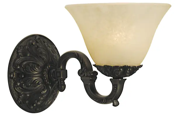 This handcrafted wall sconce brings timeless empire elegance with Italian brass casting and cream marble accents. Made in the USA, it offers sophisticated traditional styling perfect for formal spaces.