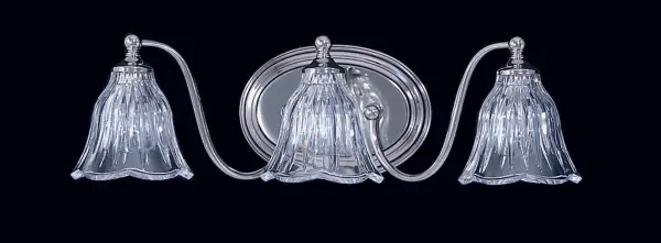 Arms embrace crystal shades that produce wonderful refractions of light. All framburg lighting fixtures are handcrafted in the USA.