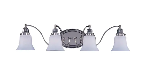 Magnolia 4-Light Polished Nickel Sconce