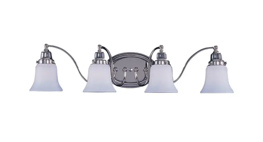 Magnolia 4-Light Polished Nickel Sconce