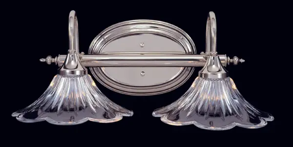 Arms embrace crystal shades that produce wonderful refractions of light. All framburg lighting fixtures are handcrafted in the USA.