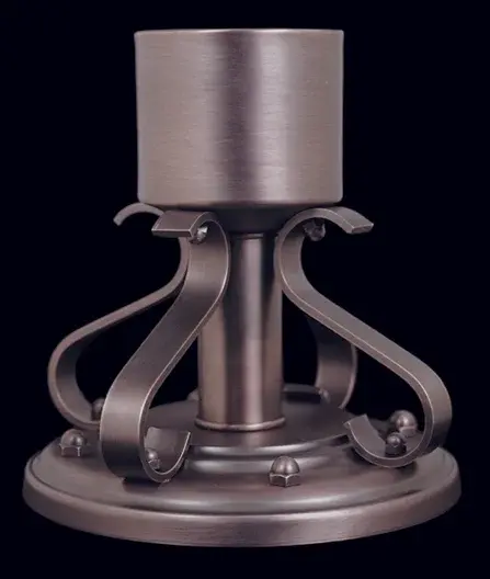 This pier mount will attach any post-mounted lantern to a flat surface. Each framburg lighting product is handcrafted in America.