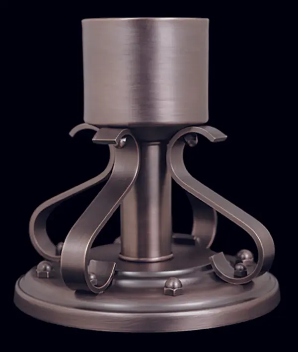 The Normandy Exterior Pier Mount brings Old World charm to outdoor spaces with its Siena Bronze finish and compact 7-inch design. Perfect for pillars, posts, and columns, this traditional fixture adds architectural elegance.