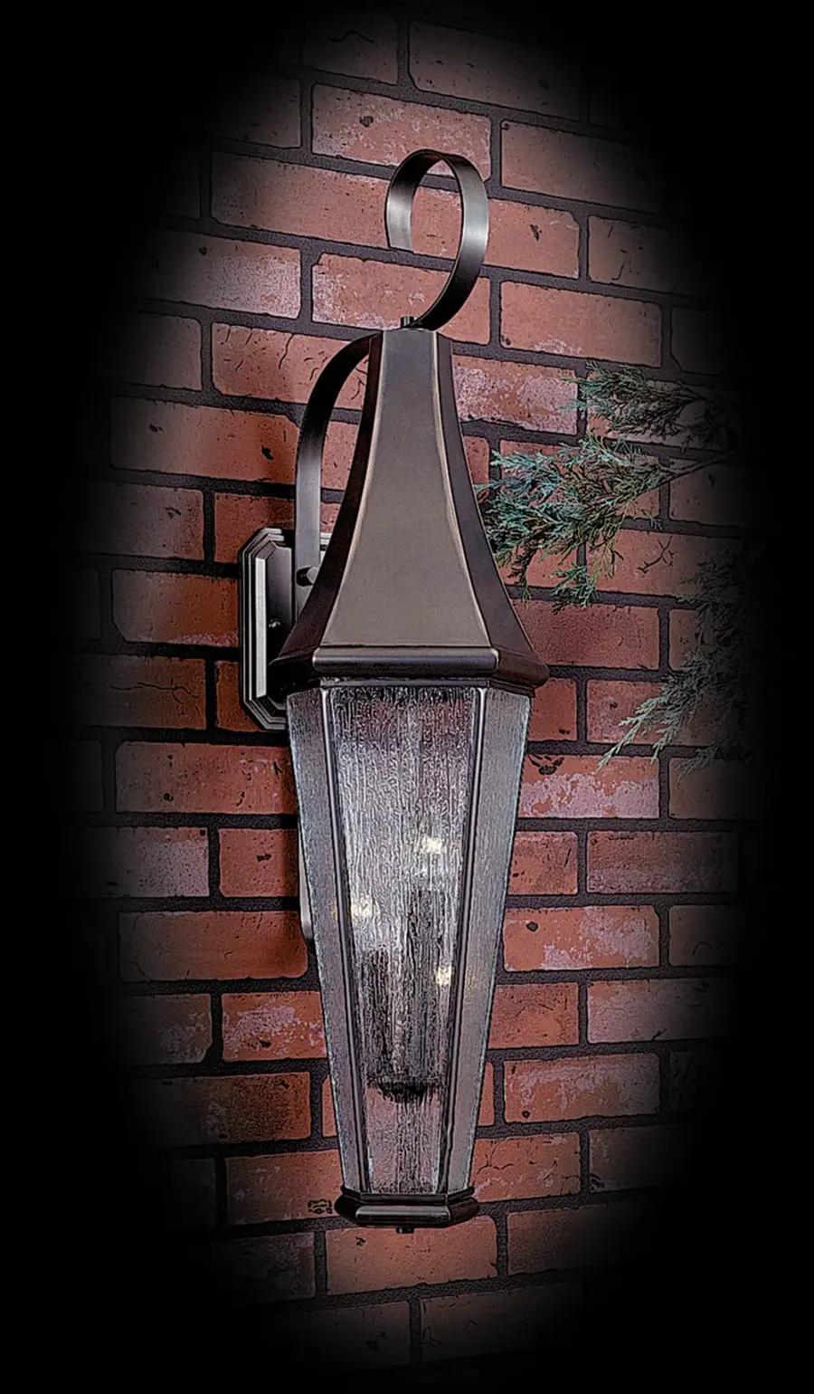 Le Havre 3-Light Exterior Wall Mount