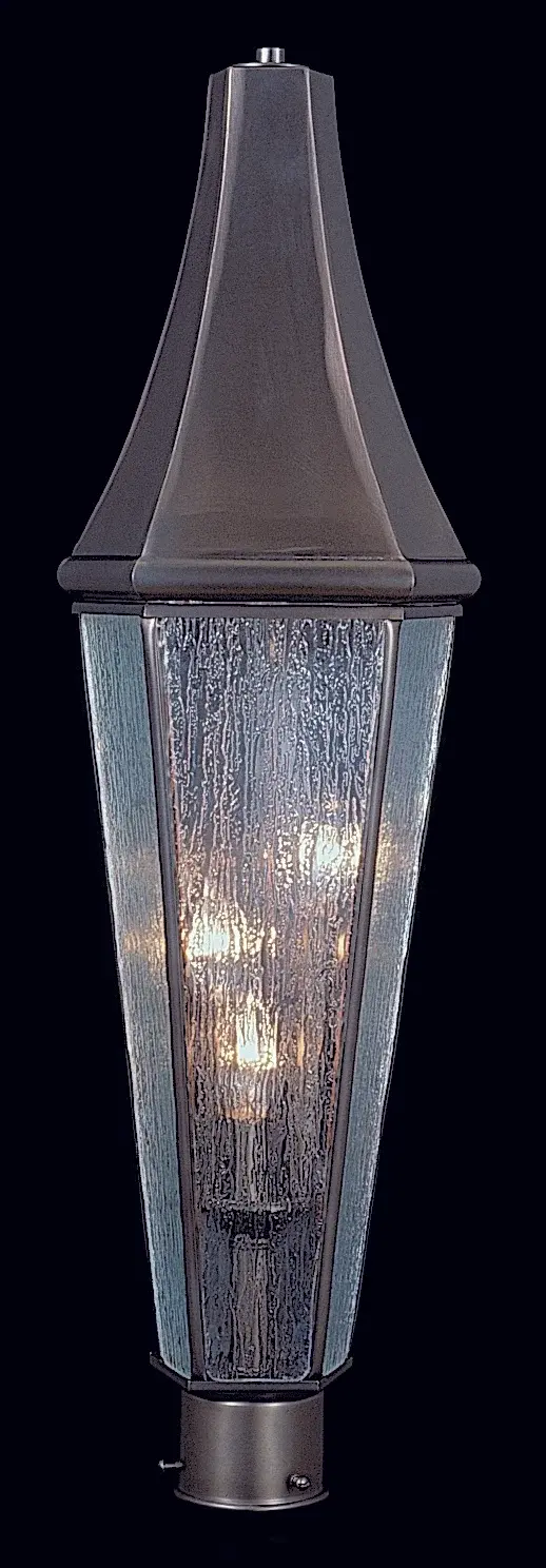 The tall slender roof and cage make a pronounced statement with an almost fairy-tale like effect. The metal components are all solid brass. Also available with fluorescent ballast upon request. All Framburg lighting fixtures are hand made in the USA.