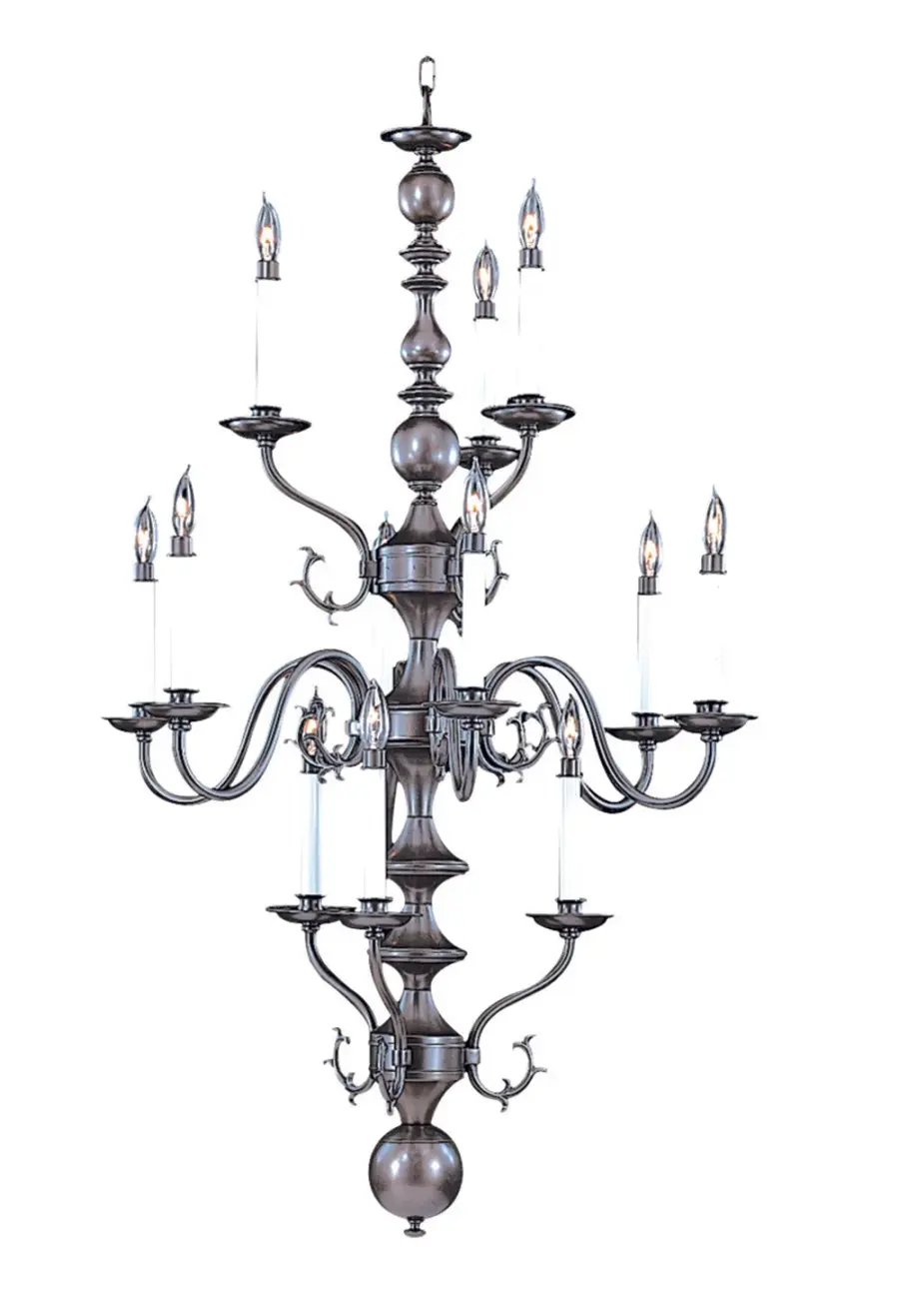 Jamestown 12-Light Foyer Chandelier
