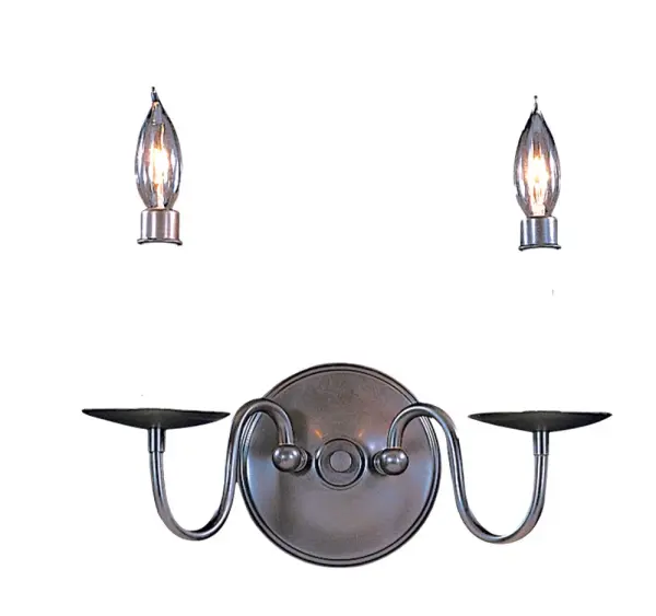Jamestown 2-Light Wall Sconce in Mahogany Bronze