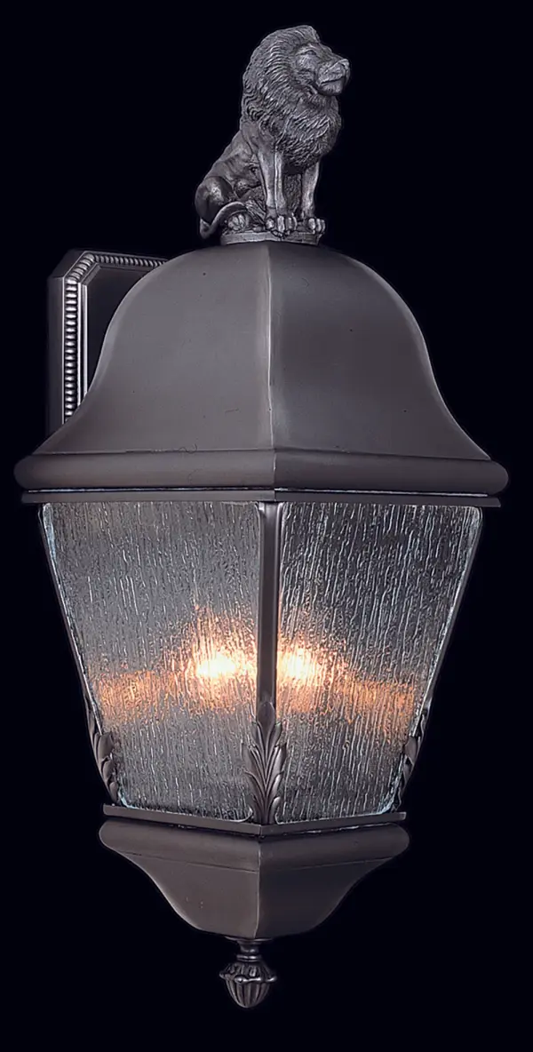 Coeur De Lion 3-Light Exterior Wall Mount