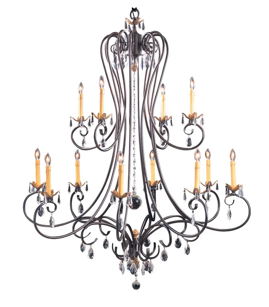 Liebestraum 12-Light Foyer Chandelier