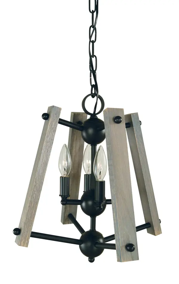 The Meredith 4-Light offers flexible installation as either a pendant or semi-flush mount. Its compact 14-inch width and matte black finish make it perfect for smaller dining areas, kitchen islands, or breakfast nooks seeking modern transitional style.