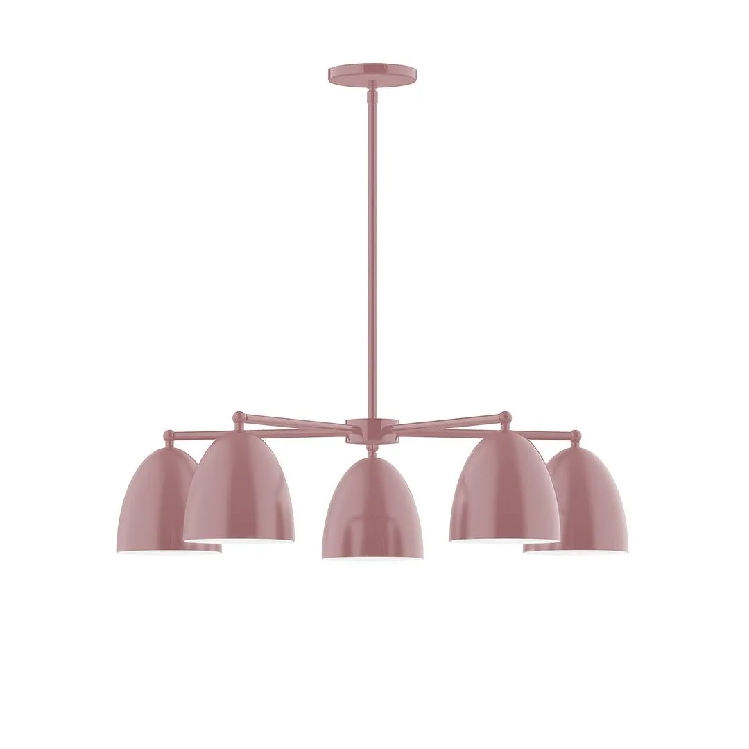 Jill LED Chandelier in Mauve