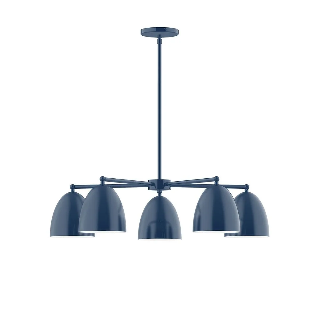 Jill LED Chandelier in Navy