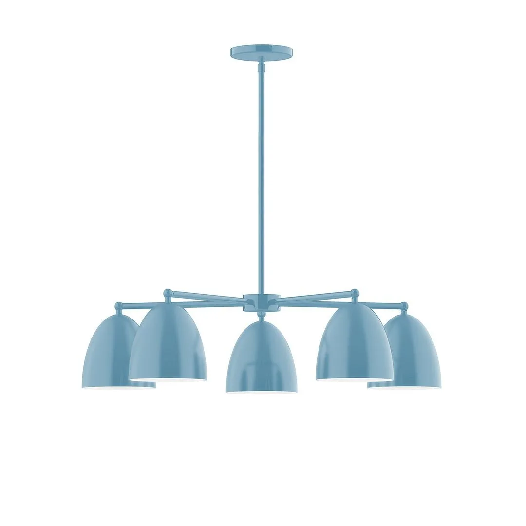 Jill LED Chandelier in Light Blue