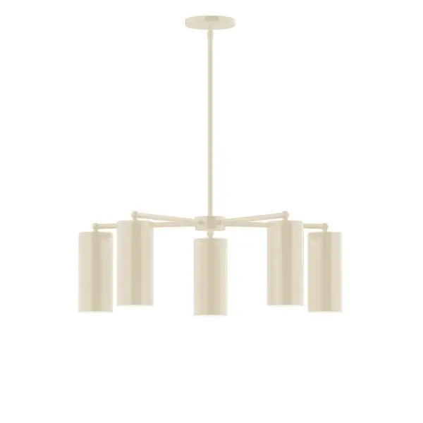 The Jordan collection reflects a more modern RLM style. Clean lines and basic geometric shapes define this series. Available in multiple shade styles to suit your décor, be it modern farmhouse, coastal cottage, or industrial loft. Collection: Jordan Finish: Cream Glass: 3.5" Jordan Width: 27.25" Height: 57.00" Length: 27.25" Weight: 20.00 lb Canopy: 5" diameter Number of Bulbs: 5 Maximum Wattage: 8.00 W Light Source: LED Light Output: 800.00 lm Color Temperature: 3000 K CRI: 90 Dimmable Rated Average Life: 50,000 Voltage: 120.00 V Country of Origin: US Safety Listing: UL/cUL Safety Rating: Dry LED Manufacturer Warranty: 1-year limited warranty on the fixture.