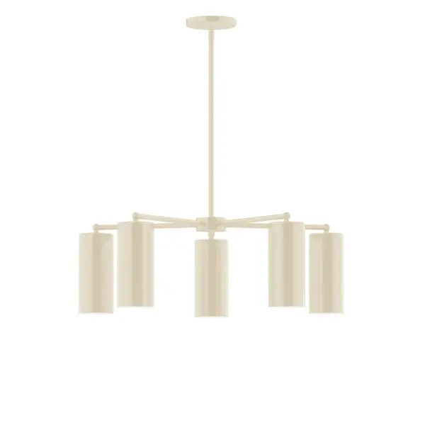 The Jordan collection reflects a more modern RLM style. Clean lines and basic geometric shapes define this series. Available in multiple shade styles to suit your décor, be it modern farmhouse, coastal cottage, or industrial loft. Collection: Jordan Finish: Cream Glass: 3.5" Jordan Notes: A19 LED Width: 27.25" Height: 57.00" Length: 27.25" Weight: 20.00 lb Canopy: 5" diameter Number of Bulbs: 5 Maximum Wattage: 100.00 W Bulb Type: A19 Bulb Base: E26 Medium Light Source: Incandescent or LED equivalent Dimmable Voltage: 120.00 V Country of Origin: US Safety Listing: UL/cUL Safety Rating: Dry LED Manufacturer Warranty: 1-year limited warranty on the fixture.