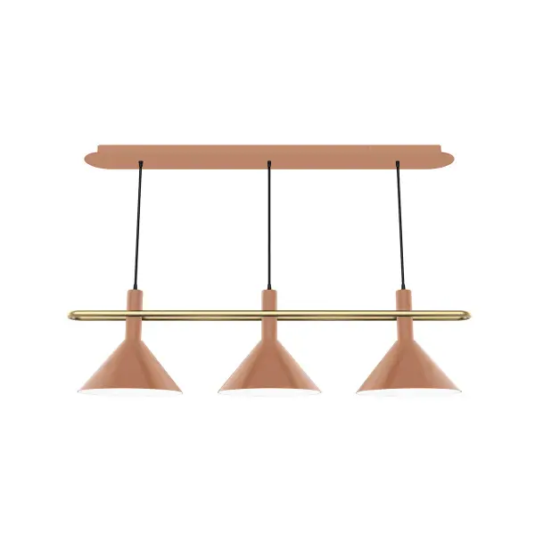 Pinnacle, a contemporary series of basic spun geometric shapes, is simply configured for interior use. Colorful and clean-lined, these axially symmetric shapes will add pizzazz to your space.
