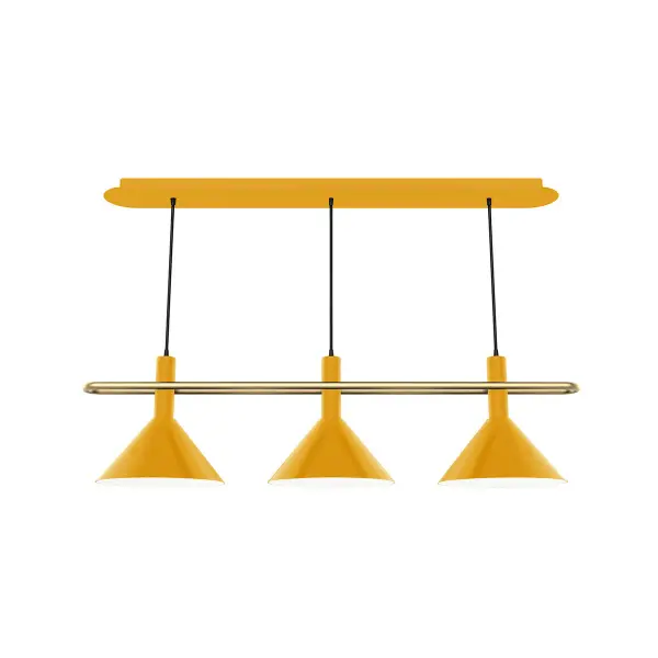 Pinnacle, a contemporary series of basic spun geometric shapes, is simply configured for interior use. Colorful and clean-lined, these axially symmetric shapes will add pizzazz to your space.