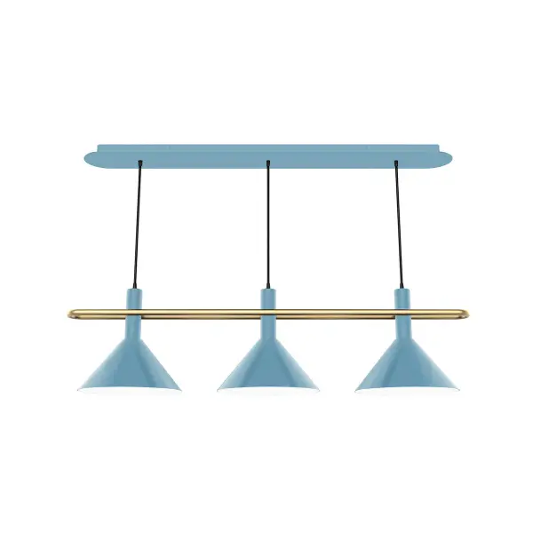 Pinnacle, a contemporary series of basic spun geometric shapes, is simply configured for interior use. Colorful and clean-lined, these axially symmetric shapes will add pizzazz to your space.