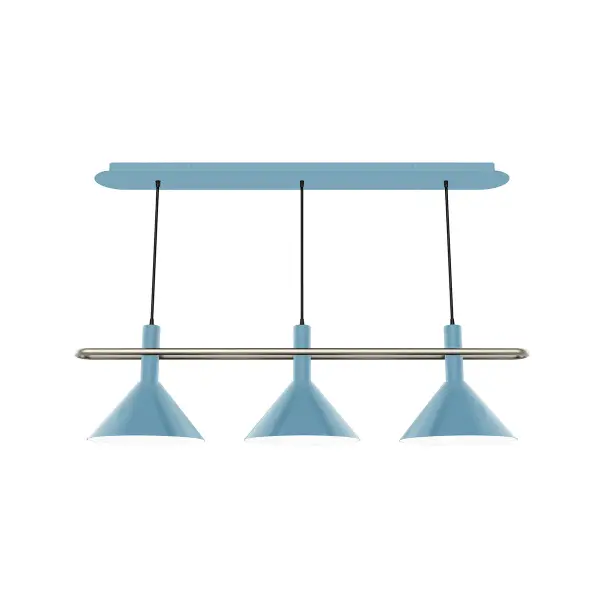 Pinnacle, a contemporary series of basic spun geometric shapes, is simply configured for interior use. Colorful and clean-lined, these axially symmetric shapes will add pizzazz to your space.