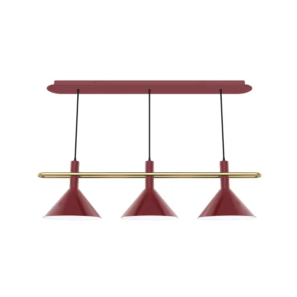 Pinnacle, a contemporary series of basic spun geometric shapes, is simply configured for interior use. Colorful and clean-lined, these axially symmetric shapes will add pizzazz to your space.