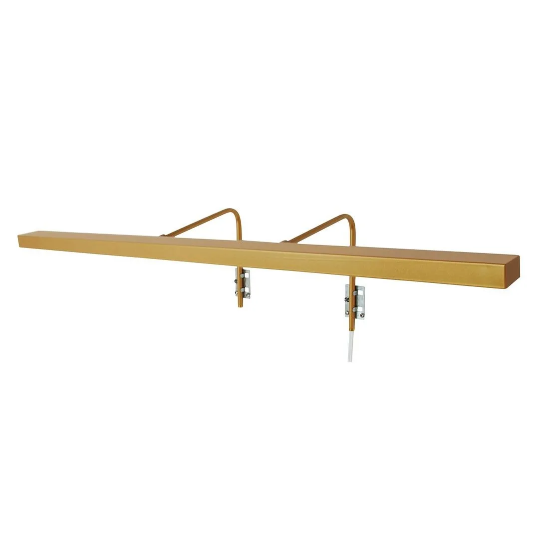 Designer LED Picture Light in Gold Matte
