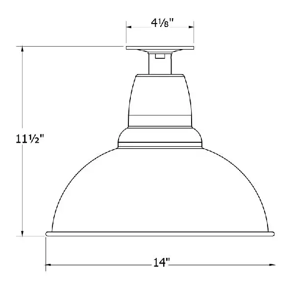The Flush Mount by Montclair Light Works - Image 2