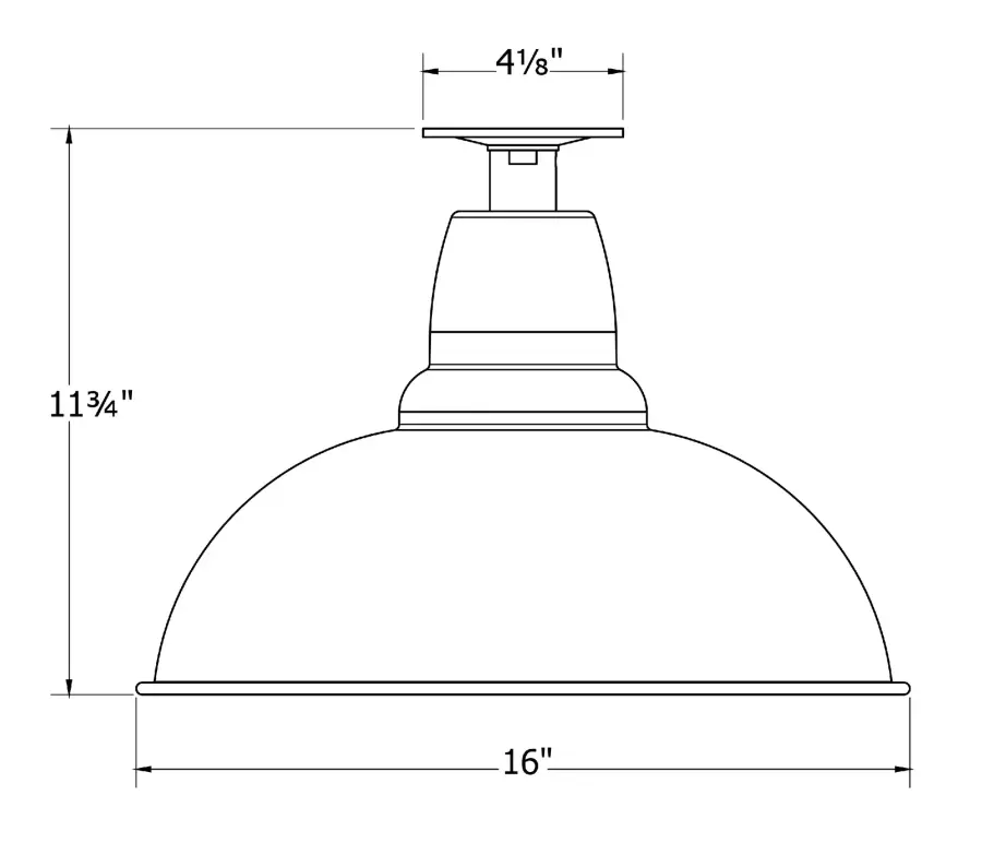 The Flush Mount by Montclair Light Works - Image 2
