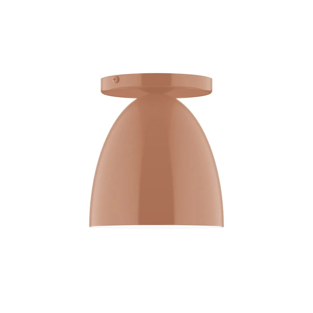 Jill LED Flush Mount in Terracotta