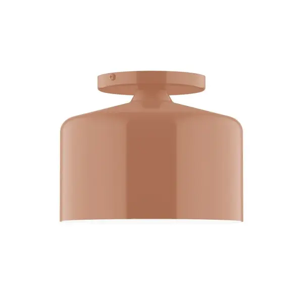 The Julia collection reflects a more modern RLM style. Clean lines and basic geometric shapes define this series. Available in multiple shade styles to suit your décor, be it modern farmhouse, coastal cottage, or industrial loft. Collection: Julia Finish: Terracotta Glass: 8.5 inch Julia Width: 8.50" Height: 6.75" Length: 8.50" Weight: 4.00 lb Canopy: 5" diameter Number of Bulbs: 1 Maximum Wattage: 8.00 W Bulb Type: LED Light Source: LED Light Output: 800.00 lm Color Temperature: 3000 K CRI: 90 Dimmable Rated Average Life: 50,000 Voltage: 120.00 V Country of Origin: US Safety Listing: UL/cUL Safety Rating: Dry LED Manufacturer Warranty: 1-year limited warranty on the fixture.