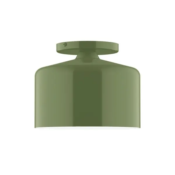 The Julia collection reflects a more modern RLM style. Clean lines and basic geometric shapes define this series. Available in multiple shade styles to suit your décor, be it modern farmhouse, coastal cottage, or industrial loft. Collection: Julia Finish: Fern Green Glass: 8.5 inch Julia Width: 8.50" Height: 6.75" Length: 8.50" Weight: 4.00 lb Canopy: 5" diameter Number of Bulbs: 1 Maximum Wattage: 8.00 W Bulb Type: LED Light Source: LED Light Output: 800.00 lm Color Temperature: 3000 K CRI: 90 Dimmable Rated Average Life: 50,000 Voltage: 120.00 V Country of Origin: US Safety Listing: UL/cUL Safety Rating: Dry LED Manufacturer Warranty: 1-year limited warranty on the fixture.