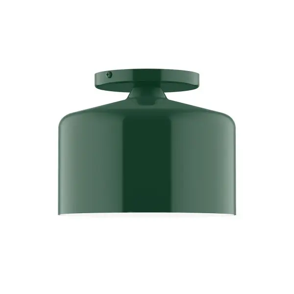 The Julia collection reflects a more modern RLM style. Clean lines and basic geometric shapes define this series. Available in multiple shade styles to suit your décor, be it modern farmhouse, coastal cottage, or industrial loft. Collection: Julia Finish: Forest Green Glass: 8.5 inch Julia Width: 8.50" Height: 6.75" Length: 8.50" Weight: 4.00 lb Canopy: 5" diameter Number of Bulbs: 1 Maximum Wattage: 8.00 W Bulb Type: LED Light Source: LED Light Output: 800.00 lm Color Temperature: 3000 K CRI: 90 Dimmable Rated Average Life: 50,000 Voltage: 120.00 V Country of Origin: US Safety Listing: UL/cUL Safety Rating: Dry LED Manufacturer Warranty: 1-year limited warranty on the fixture.