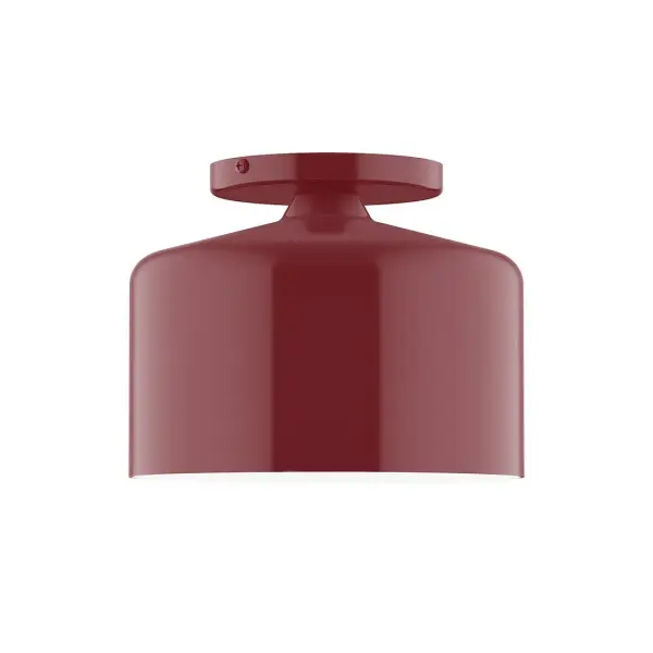 The Julia collection reflects a more modern RLM style. Clean lines and basic geometric shapes define this series. Available in multiple shade styles to suit your décor, be it modern farmhouse, coastal cottage, or industrial loft. Collection: Julia Finish: Barn Red Glass: 8.5 inch Julia Width: 8.50" Height: 6.75" Length: 8.50" Weight: 4.00 lb Canopy: 5" diameter Number of Bulbs: 1 Maximum Wattage: 8.00 W Bulb Type: LED Light Source: LED Light Output: 800.00 lm Color Temperature: 3000 K CRI: 90 Dimmable Rated Average Life: 50,000 Voltage: 120.00 V Country of Origin: US Safety Listing: UL/cUL Safety Rating: Dry LED Manufacturer Warranty: 1-year limited warranty on the fixture.