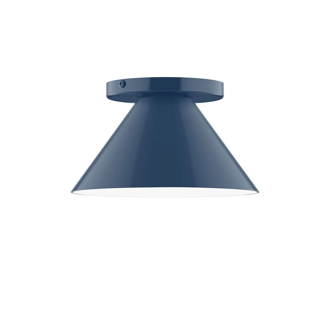 Pinnacle LED Flush Mount in Navy
