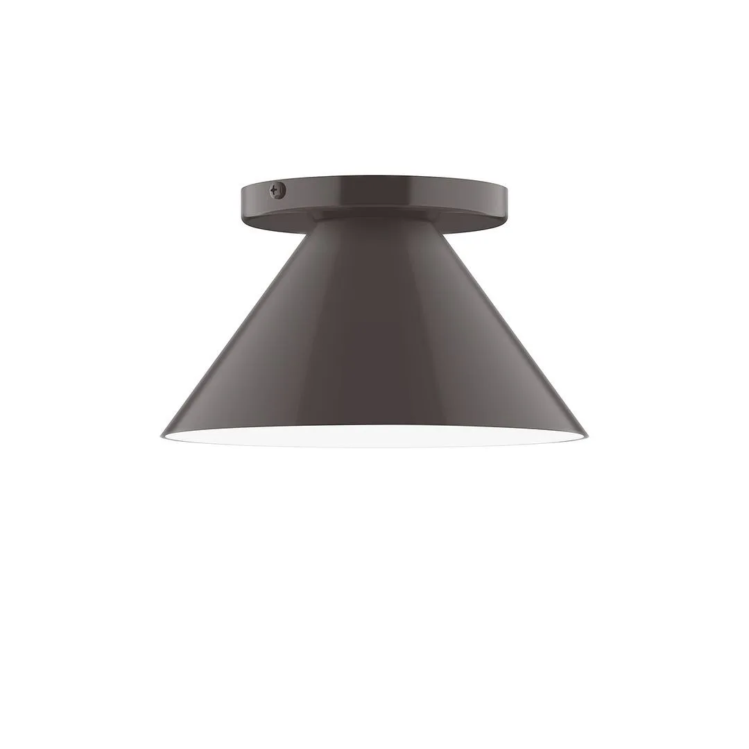 Pinnacle LED Flush Mount in Architectural Bronze
