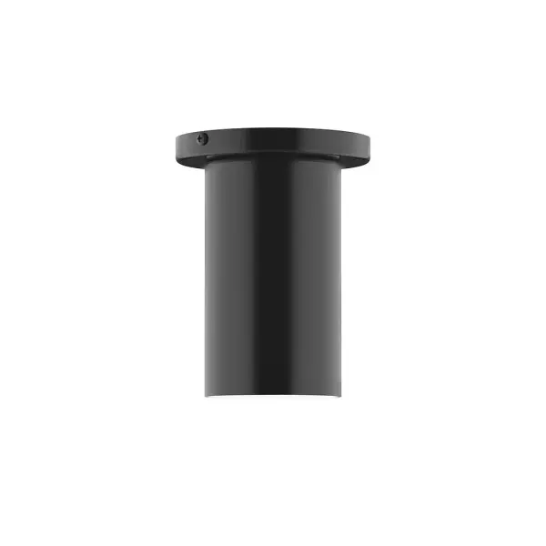 Beam, a contemporary series of basic spun geometric shapes, is simply configured for interior use. Colorful and clean-lined, these axially symmetric shapes will add pizzazz to your space. Collection: Beam Finish: Black Glass: 3.5 inch Beam Width: 3.50" Height: 6.63" Length: 3.50" Weight: 4.00 lb Canopy: 5" diameter Number of Bulbs: 1 Maximum Wattage: 8.00 W Bulb Type: LED Light Source: LED Light Output: 800.00 lm Color Temperature: 3000 K CRI: 90 Dimmable Rated Average Life: 50,000 Voltage: 120.00 V Country of Origin: US Safety Listing: UL/cUL Safety Rating: Dry LED Manufacturer Warranty: 1-year limited warranty on the fixture.