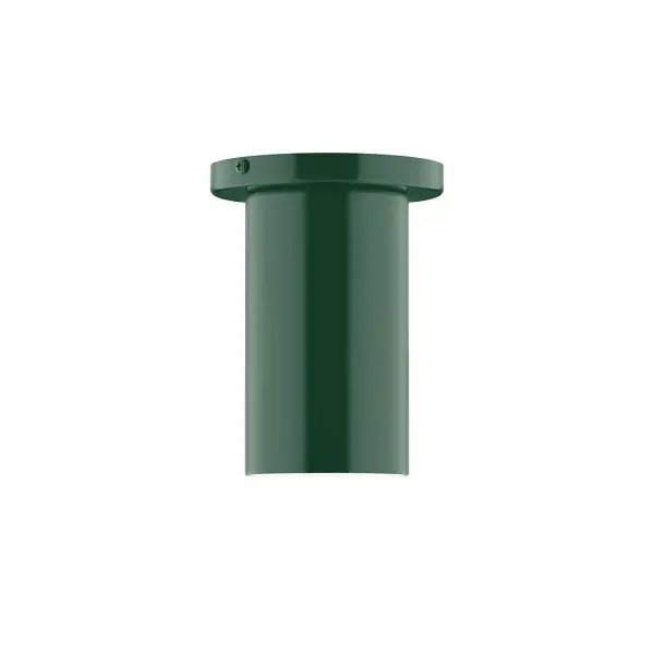Beam, a contemporary series of basic spun geometric shapes, is simply configured for interior use. Colorful and clean-lined, these axially symmetric shapes will add pizzazz to your space. Collection: Beam Finish: Forest Green Glass: 3.5 inch Beam Width: 3.50" Height: 6.63" Length: 3.50" Weight: 4.00 lb Canopy: 5" diameter Number of Bulbs: 1 Maximum Wattage: 8.00 W Bulb Type: LED Light Source: LED Light Output: 800.00 lm Color Temperature: 3000 K CRI: 90 Dimmable Rated Average Life: 50,000 Voltage: 120.00 V Country of Origin: US Safety Listing: UL/cUL Safety Rating: Dry LED Manufacturer Warranty: 1-year limited warranty on the fixture.