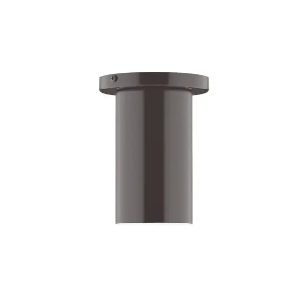 Beam, a contemporary series of basic spun geometric shapes, is simply configured for interior use. Colorful and clean-lined, these axially symmetric shapes will add pizzazz to your space. Collection: Beam Finish: Architectural Bronze Glass: 3.5 inch Beam Width: 3.50" Height: 6.63" Length: 3.50" Weight: 4.00 lb Canopy: 5" diameter Number of Bulbs: 1 Maximum Wattage: 8.00 W Bulb Type: LED Light Source: LED Light Output: 800.00 lm Color Temperature: 3000 K CRI: 90 Dimmable Rated Average Life: 50,000 Voltage: 120.00 V Country of Origin: US Safety Listing: UL/cUL Safety Rating: Dry LED Manufacturer Warranty: 1-year limited warranty on the fixture.