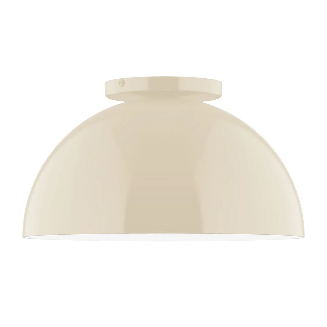 Arcade LED Flush Mount in Cream