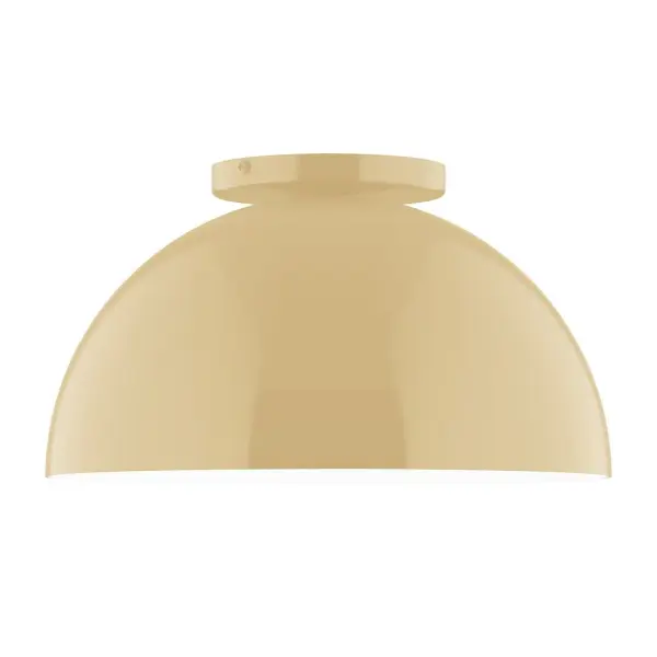 Arcade, a contemporary series of basic spun geometric shapes, is simply configured for interior use. Colorful and clean-lined, these axially symmetric shapes will add pizzazz to your space. Collection: Arcade Finish: Ivory Glass: 12 inch Arcade Width: 12.00" Height: 6.63" Length: 12.00" Weight: 5.00 lb Canopy: 5" diameter Number of Bulbs: 1 Maximum Wattage: 10.00 W Bulb Type: E26 Light Source: LED Light Output: 800.00 lm Color Temperature: 3000 K CRI: 90 Dimmable Rated Average Life: 50,000 Voltage: 120.00 V Country of Origin: US Safety Listing: UL/cUL Safety Rating: Dry LED Manufacturer Warranty: 1-year limited warranty on the fixture.