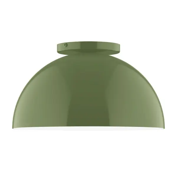 Arcade, a contemporary series of basic spun geometric shapes, is simply configured for interior use. Colorful and clean-lined, these axially symmetric shapes will add pizzazz to your space. Collection: Arcade Finish: Fern Green Glass: 12 inch Arcade Width: 12.00" Height: 6.63" Length: 12.00" Weight: 5.00 lb Canopy: 5" diameter Number of Bulbs: 1 Maximum Wattage: 10.00 W Bulb Type: E26 Light Source: LED Light Output: 800.00 lm Color Temperature: 3000 K CRI: 90 Dimmable Rated Average Life: 50,000 Voltage: 120.00 V Country of Origin: US Safety Listing: UL/cUL Safety Rating: Dry LED Manufacturer Warranty: 1-year limited warranty on the fixture.