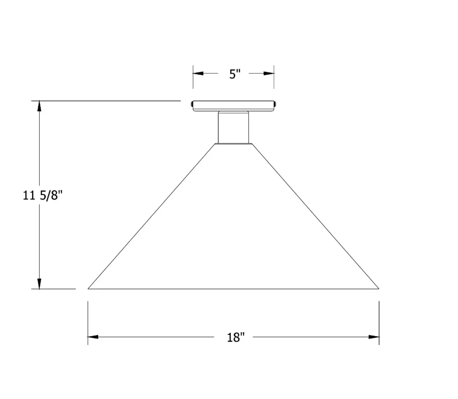 The Flush Mount by Montclair Light Works - Image 2