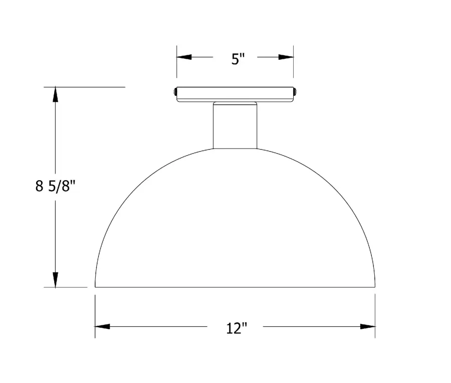 The Flush Mount by Montclair Light Works - Image 2